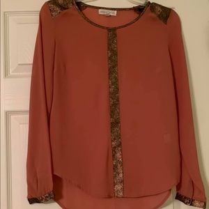 Jealous tomato blouse, rustic